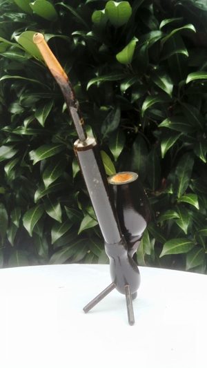 Pfeife aus Holz,Holzpfeife als Dekoration,unbenutzt Bild 12