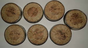 Antike Dobies vier Quadrat Mix Tabak 1940er "sehr Selten" Bild 3