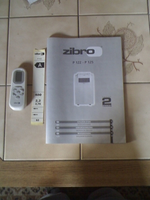 Mobile Klimaanlage mit Abluftschlauch von Zibro. Bild 3