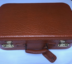Koffer aus Leder Bild 1