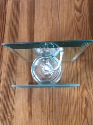 Öllampe aus Glas Bild 2