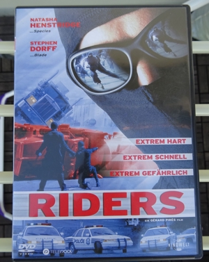 DVD  Riders  Gérard Pirès, Stephen Dorff, Team Riders, Bruce Payne, Steven Bild 1