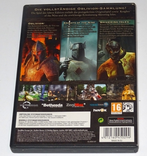 PC  The Elder Scrolls IV - Oblivion incl. Shivering Isles & Knights of the 9 Bild 3