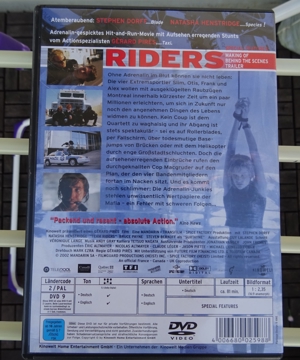 DVD  Riders  Gérard Pirès, Stephen Dorff, Team Riders, Bruce Payne, Steven Bild 2