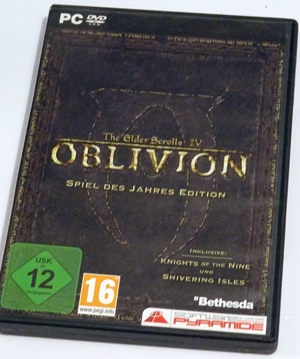 PC  The Elder Scrolls IV - Oblivion incl. Shivering Isles & Knights of the 9 Bild 1