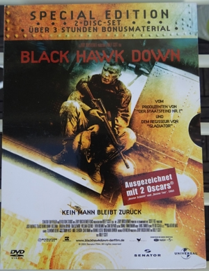 DVD  Black Hawk Down (Special Edition)  über 3h Bonusmaterial