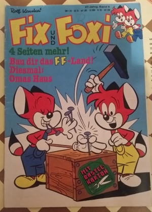 Fix & Foxi Heft Band 6 - 27. Jahrgang Bild 1