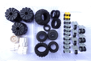 Lego - verschieden Räder / Reifen ** einzeln zu verkaufen Bild 2