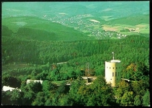 Burgruine Ginsburg, alte Postkarte