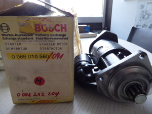 Bosch Anlasser 0001212204 = 0986010560 VW Golf 052911023,055911023