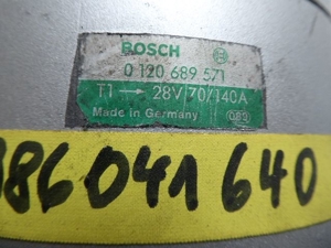 Bosch Lichtmaschine 0986041640,0120689571 Setra Bus,Mercedes O530 Bild 2