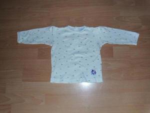 Langarmshirt von Disney (H&M), wollweiß mit Motiv, Gr. 80