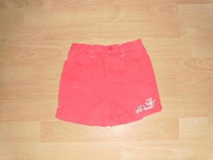 Shorts von Disney, rot mit Schriftzug, Gr. 86