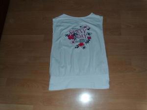 T-Shirt von TCM, weiß mit Motiv, Gr. 176