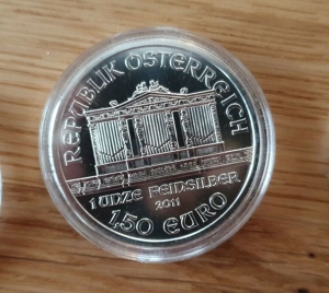 Silbermünzen (Österreich 1,5 Euro) Bild 2
