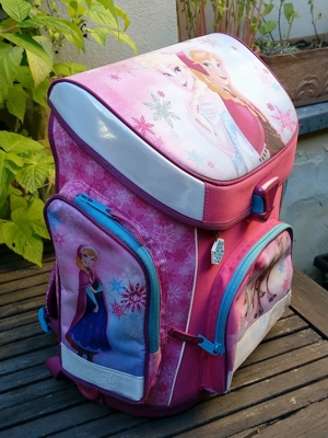 Scooli Mädchen Schulranzen Schultasche rosa pink mit Reflektorstreifen und Disney-Motiv Bild 7