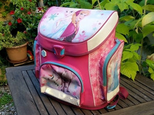 Scooli Mädchen Schulranzen Schultasche rosa pink mit Reflektorstreifen und Disney-Motiv Bild 3