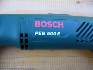 Bosch Multischleifbürste PEB500E 0 603 214 703 3.000-10.000 U/pm mit Anleitung + Fächerschleifer NEU Bild 2