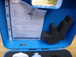 Lackierpistole EWO Minipaint HVLP im Koffer (NEU) mit Düsensatz 0,7mm zu verkaufen Bild 5