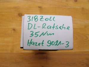 DL-Ratschenschrauber 3/8 Zoll Hazet 9021-3 im Originalkarton Neuwertig wenig benutzt zu verkaufen Bild 2