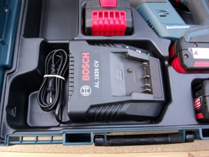 Bosch SDS-Plus Akkubohrhammer in L-Boxx mit Ladegerät und 3 Akkupacks wenig benutzt GBH 14,4V-LI ! Bild 3