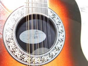 OVATION akkustische 12 string Gitarre, pick up system, Koffer, USA