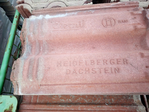 Gebrauchte Dachziegel Heidelberger Dachstein Frankfurter Pfanne rosa sofort bundesweit lieferbar Bild 7