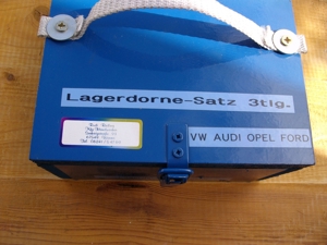 Lagerdornesatz 3tlg.im Holzkasten Gr:40-45-50mm für VW-AUDI-OPEL-FORD (Radlagermontage) zu verkaufen Bild 2
