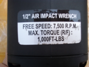 DL-Schlagschrauber 1/2 Zoll Marke Twin Busch 2x benutzt Drehmoment 1357Nm im OE-Karton zu verkaufen Bild 8
