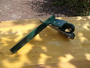 Rollblechschere für Blechtafeln zu schneiden im Karosseriebau Heizung-Lüftung-Sanitärbereich Bild 4
