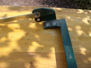 Rollblechschere für Blechtafeln zu schneiden im Karosseriebau Heizung-Lüftung-Sanitärbereich Bild 3