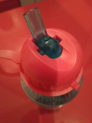 Frozen Elsa Eiskönigin 'Diamond' Trinkflasche, transparent, 450ml, neu Bild 2