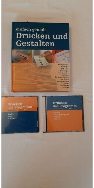 Software Handbuch CD Drucken und Gestalten PC Programm Bild 2
