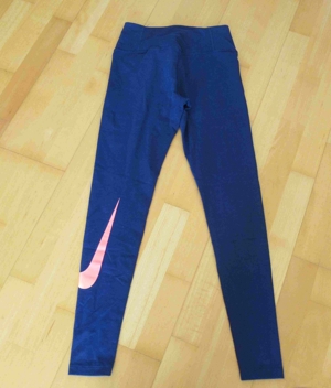 NEUWERTIGE blaue Laufhose Größe S XS von Nike dri fit Bild 2