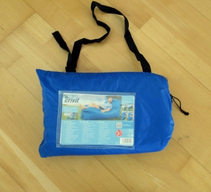 NEU blauer Sitzsack