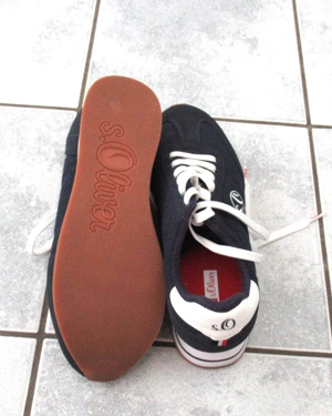 NEUE blaue Sneaker S.Oliver Gr 36 Soft Forma Women s Trainer Bild 2