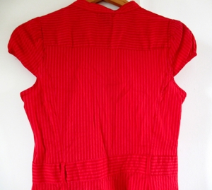 NEUWERTIGEs rotgestreiftes Kleid mit Bändel H & M Gr. 38 Bild 4