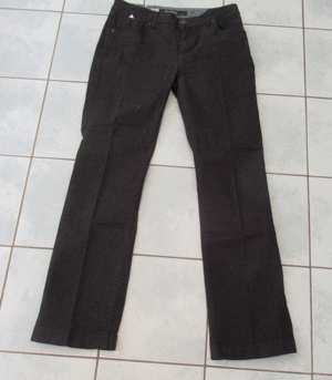 NEUWERTIGE schwarze jeansartige Hose Street One Größe 31