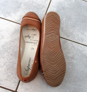 NEUE braune Ballerinas von Supremo Größe 42 Bild 2