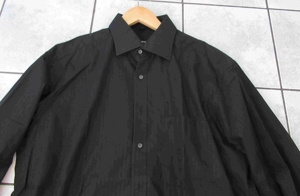 Neuwertiges schwarz gestreiftes Hemd v eterna Größe L / Krag 42 Bild 2