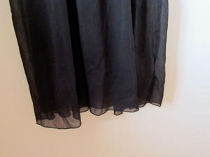 NEUWERTIGES schwarzes langes Kleid Größe 42 Bild 2