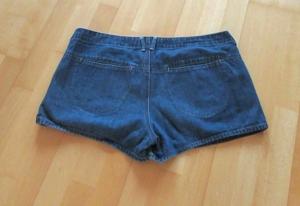 blaue kurze Jeansshorts Shorts L / XL Old Navy Bild 2
