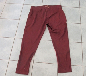 NEUWERTIGE weinrote Sporthose Leggins Größe L Bild 3