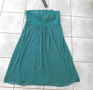 NEUES grünes Kleid Trägerlos oder mit Trägern Gr L von Esprit