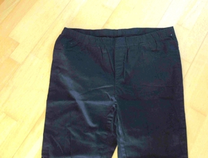 NEUE schwarze jeansartige Schlupfhose Größe 44 Bild 6