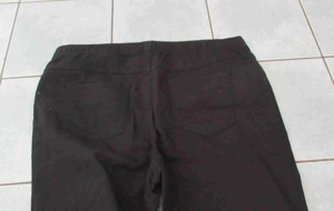 NEUE schwarze jeansartige Schlupfhose Größe 44 Bild 2