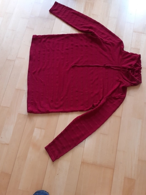 toller weinroter Pullover von Bexleys XL