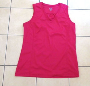 NEUWERTIGES pinkes legeres Sporttop Gr. L von Champion