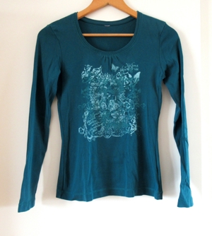 NEUES grünes Langarmshirt Größe S von Edc Bild 2