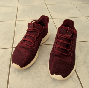 bordeauxfarbenen Sneaker Freizeitschuhe Adidas 39,5 Bild 2